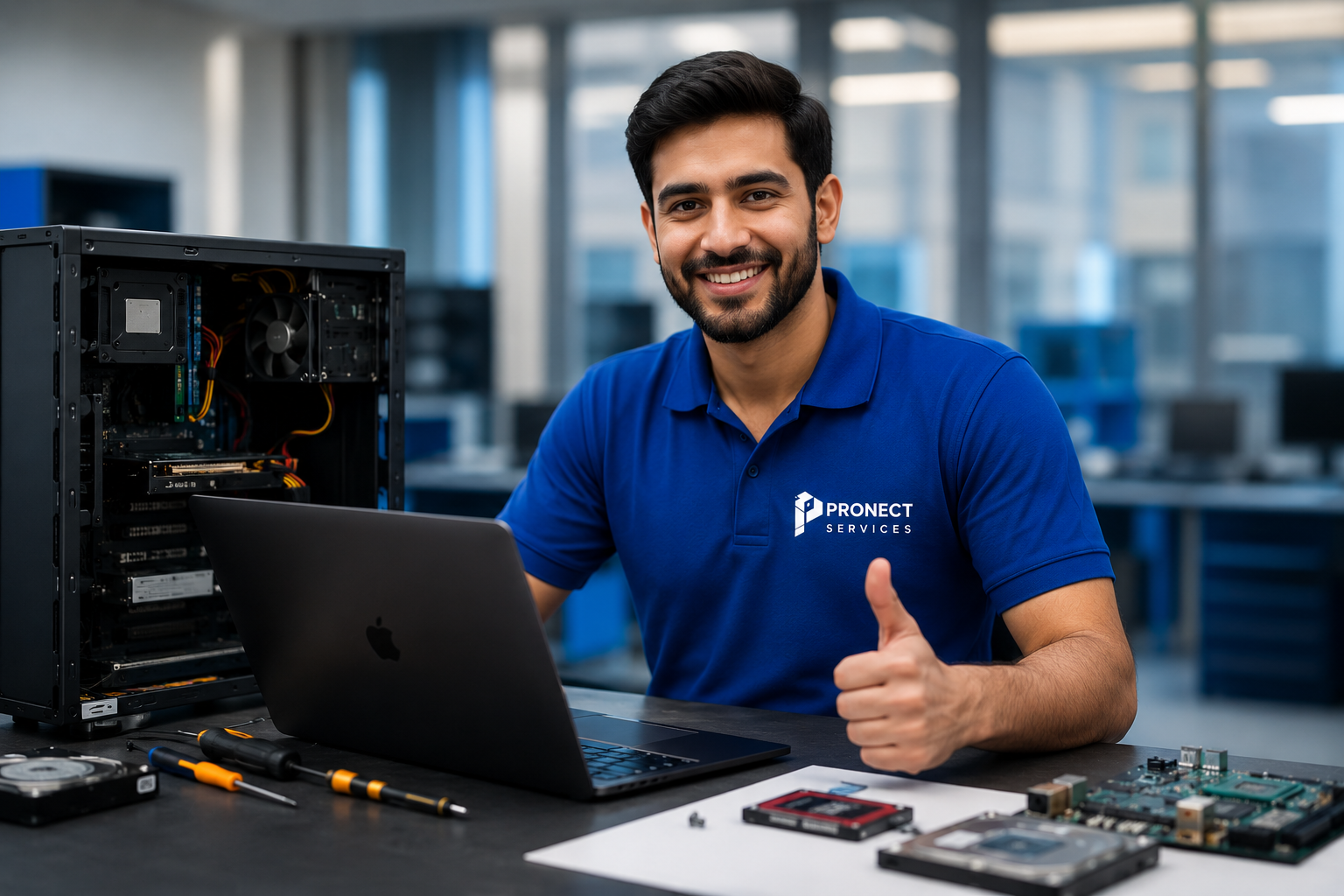 laptop repair in Nagpur technician fixing laptop